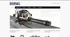 Desktop Screenshot of dural.com.tr